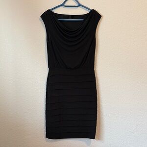 Elegant Black Sleeveless Dress